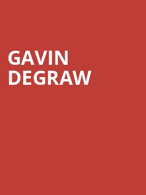 Gavin DeGraw, VBC Mars Music Hall, Huntsville