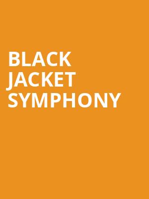 Black Jacket Symphony, VBC Mark C Smith Concert Hall, Huntsville