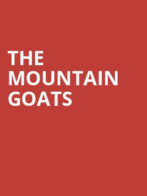 The Mountain Goats, VBC Mars Music Hall, Huntsville