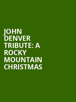 John Denver Tribute A Rocky Mountain Christmas, VBC Mars Music Hall, Huntsville